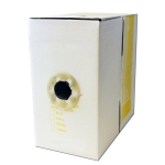 5 Star Cable UL Listed 1000 Ft. Cat5E UTP Solid Copper PVC CMR-Rated
